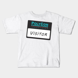 PolyCon Corrections Visitor Pass Kids T-Shirt